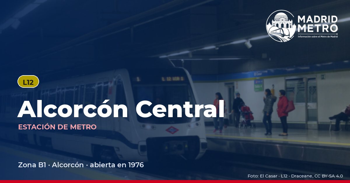 Estación de metro Alcorcón Central