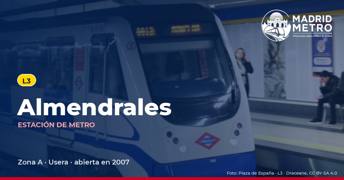 Estación de metro Almendrales