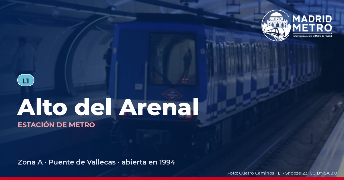 Estación de metro Alto del Arenal