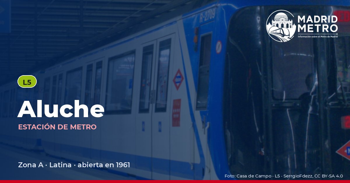 Estación de metro Aluche