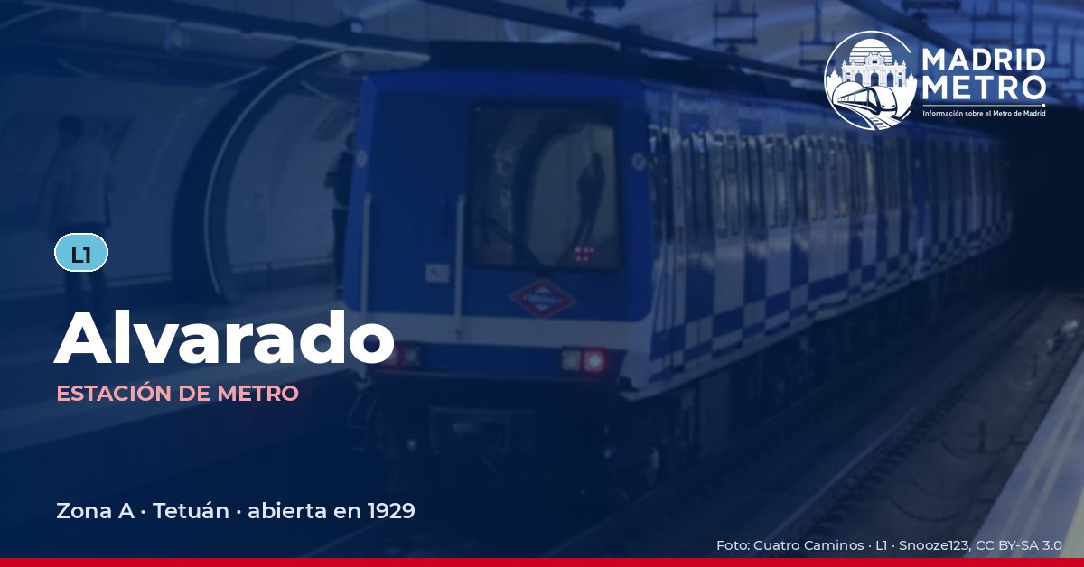 Estación de metro Alvarado