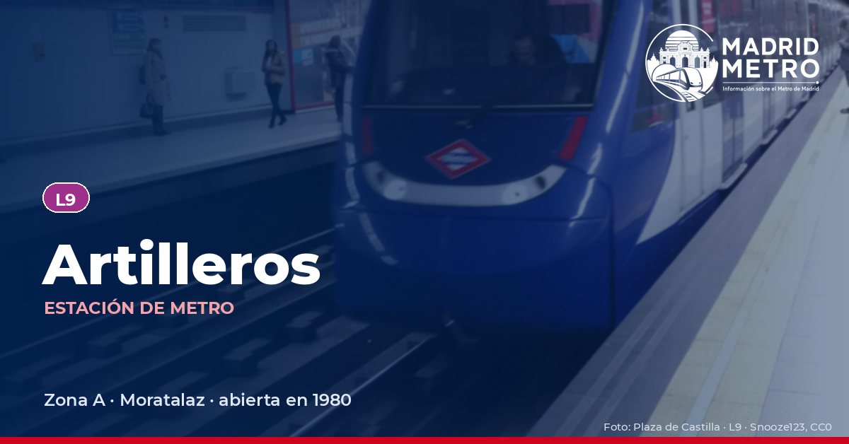 Estación de metro Artilleros