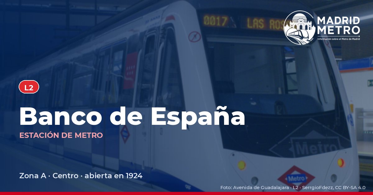 Estación de metro Banco de España