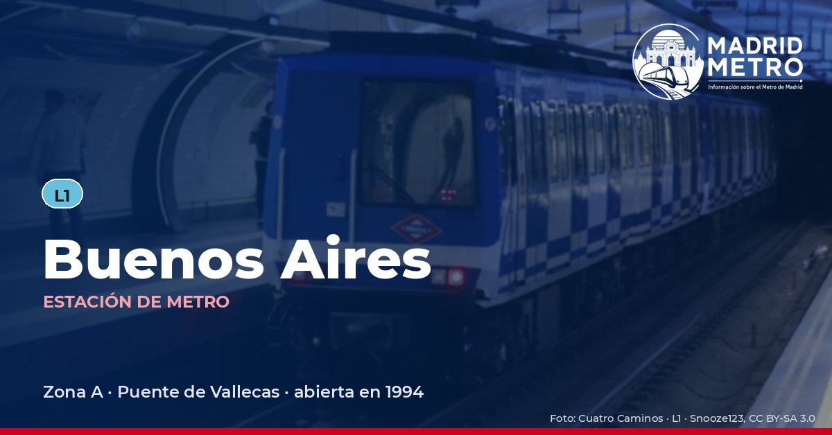 Estación de metro Buenos Aires