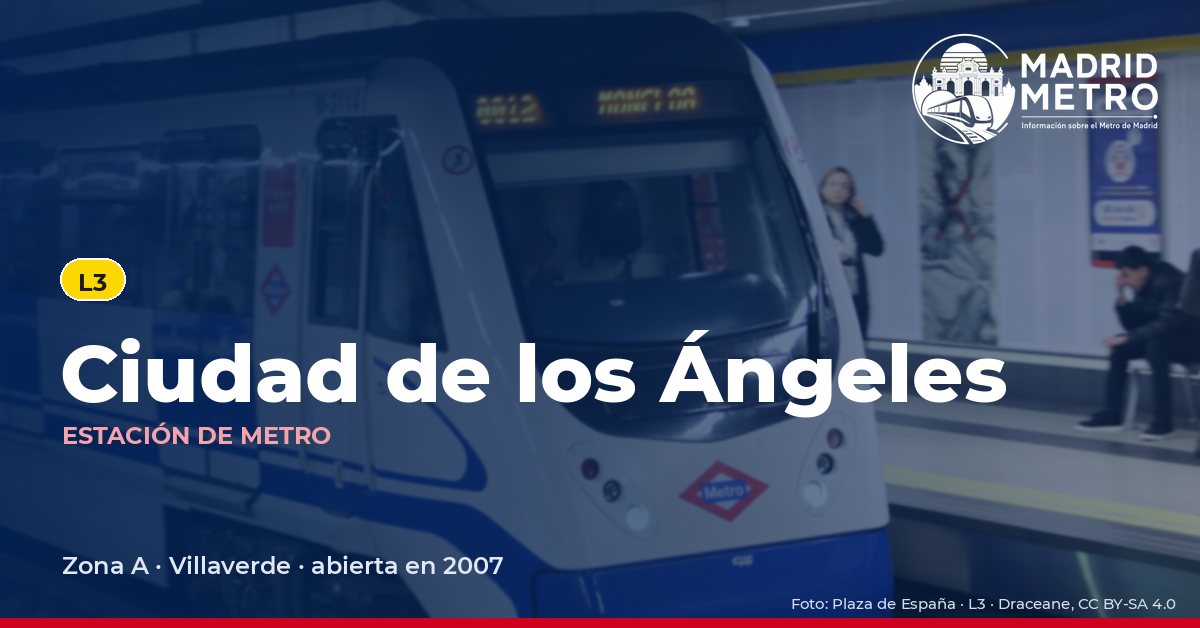 Estación de metro Ciudad de los Ángeles