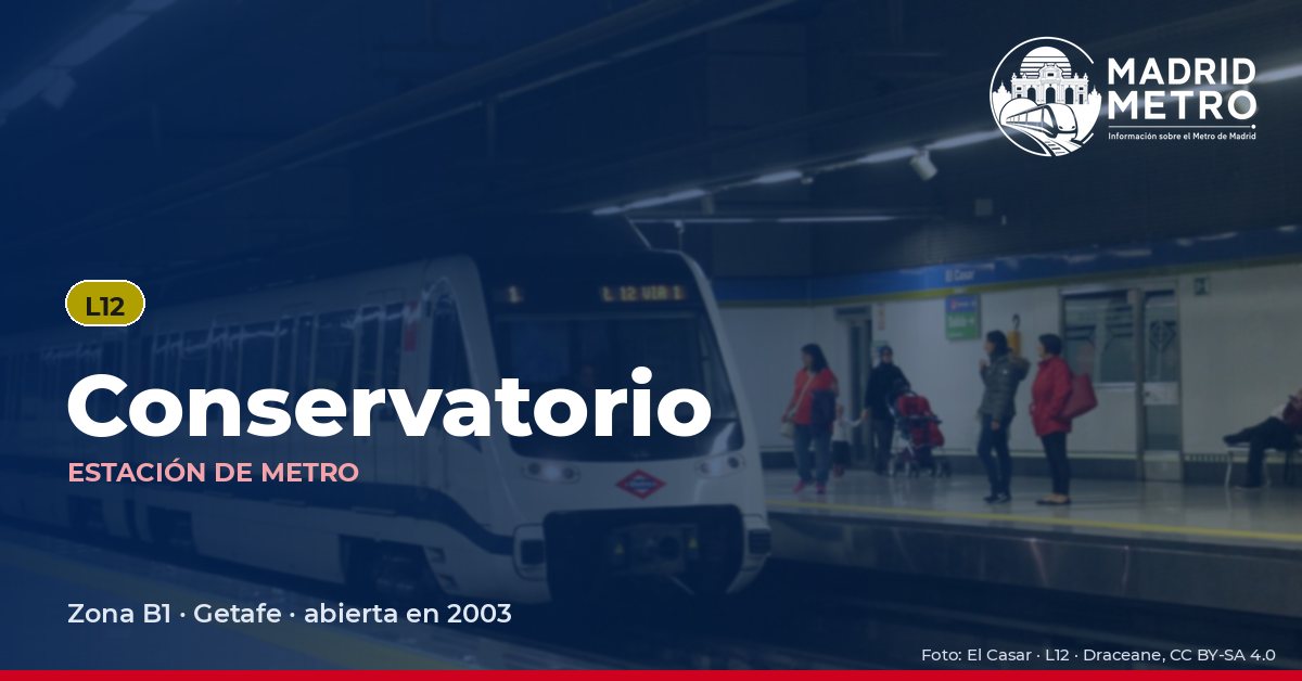 Estación de metro Conservatorio