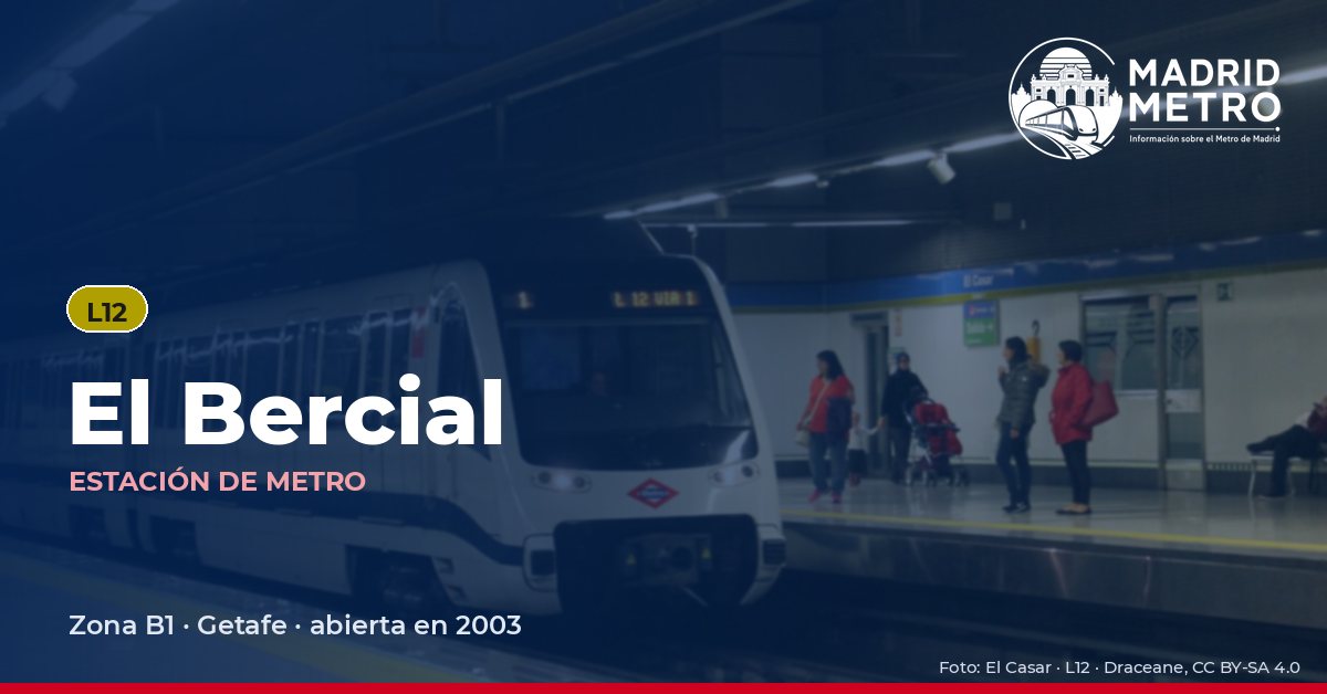Estación de metro El Bercial