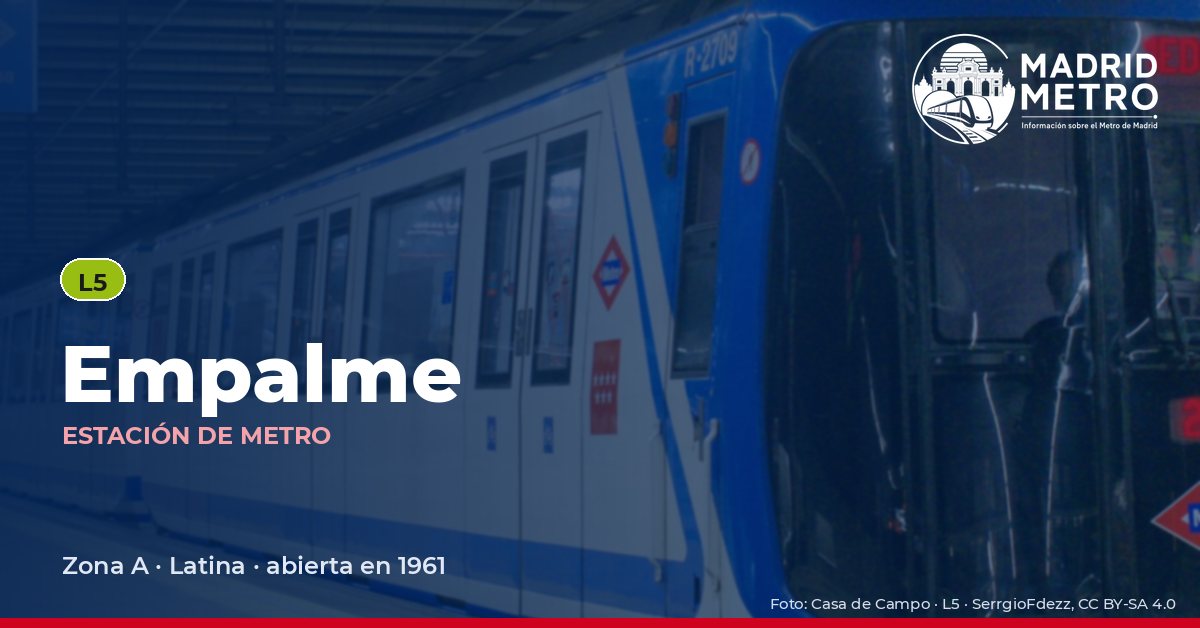 Estación de metro Empalme