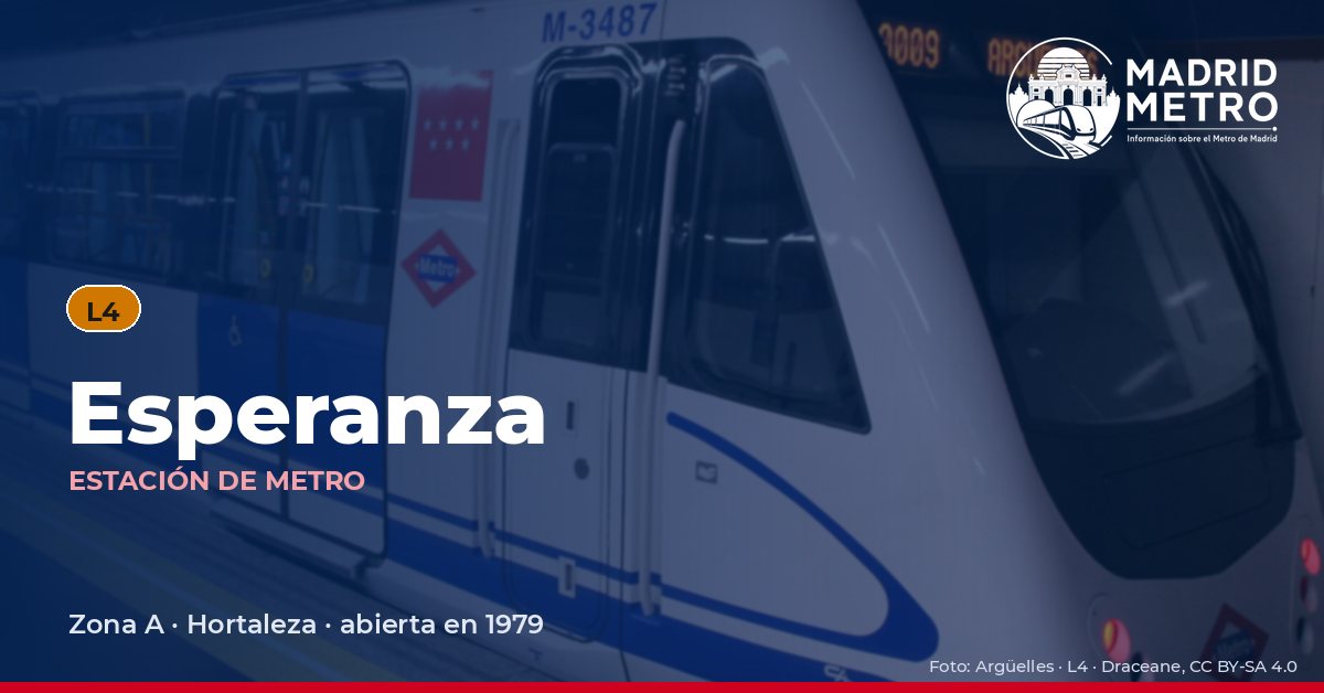 Estación de metro Esperanza