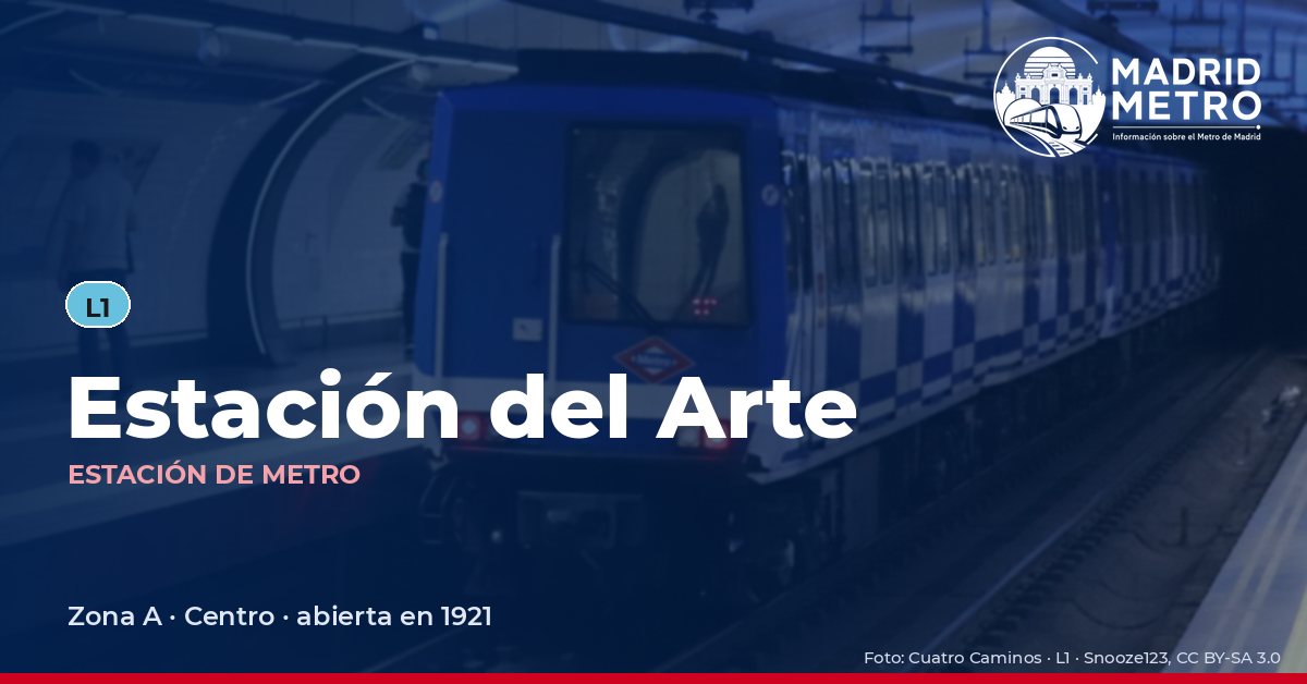Estación de metro Estación del Arte