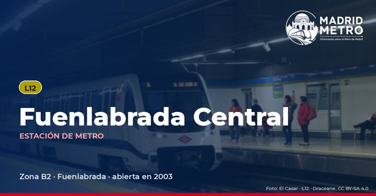 Estación de metro Fuenlabrada Central