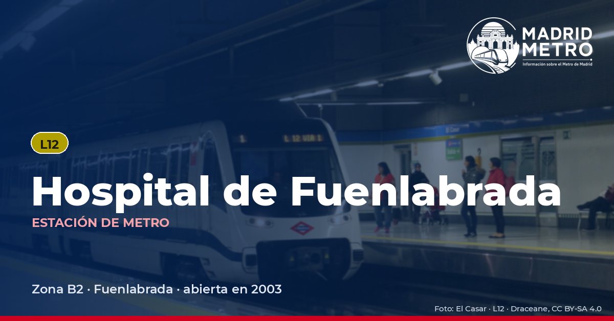 Estación de metro Hospital de Fuenlabrada