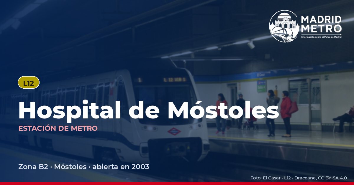 Estación de metro Hospital de Móstoles
