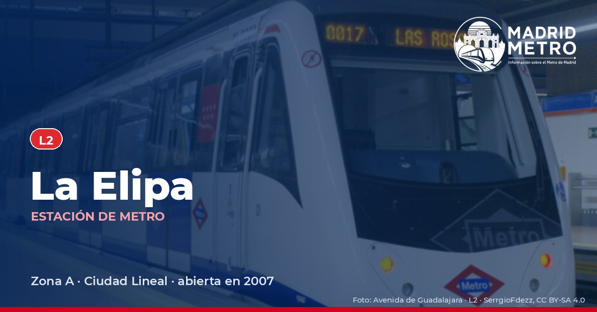 Estación de metro La Elipa