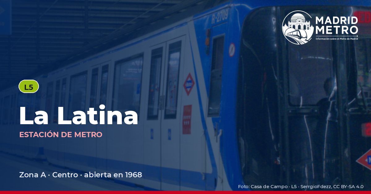 Estación de metro La Latina