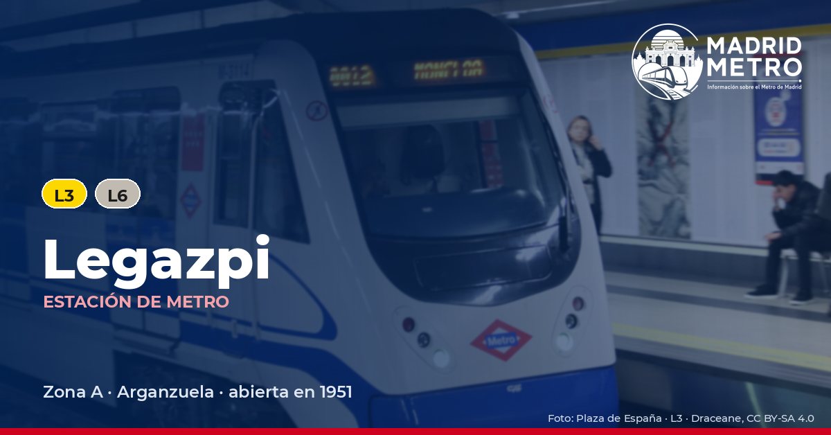 Estación de metro Legazpi
