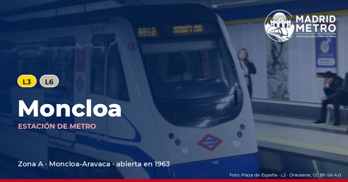 Estación de metro Moncloa