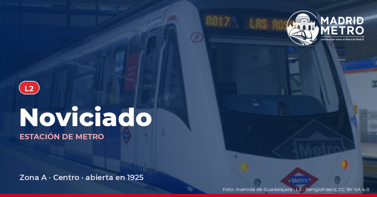 Estación de metro Noviciado