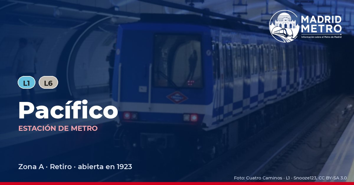 Estación de metro Pacífico