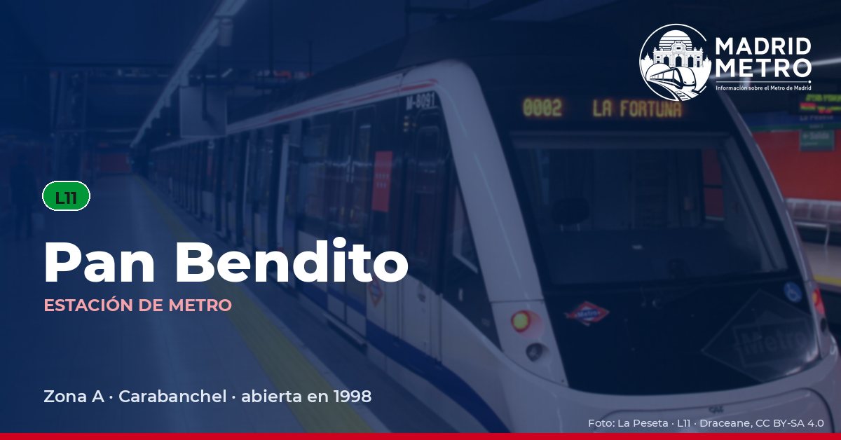 Estación de metro Pan Bendito