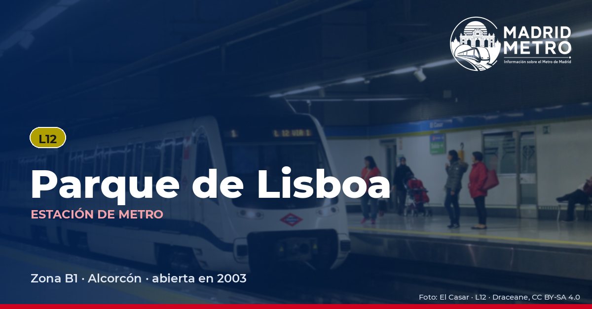 Estación de metro Parque de Lisboa