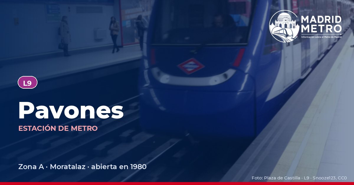 Estación de metro Pavones