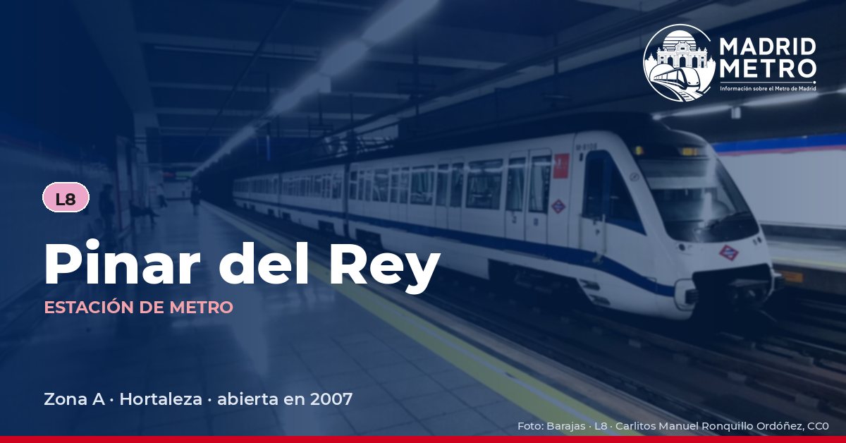 Estación de metro Pinar del Rey