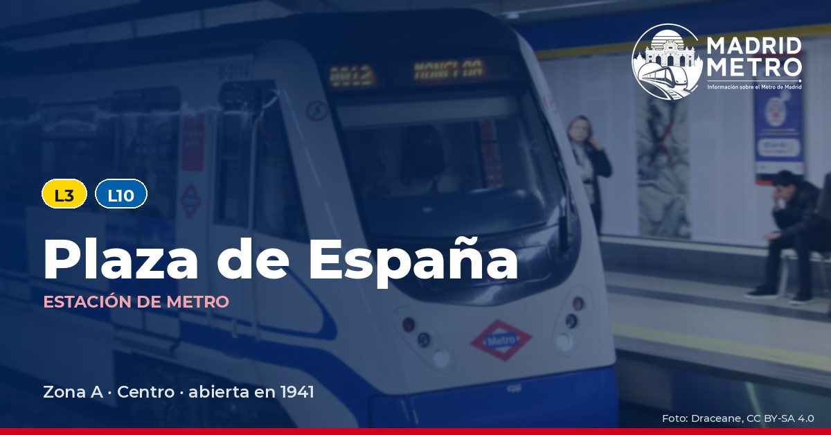 Estación de metro Plaza de España