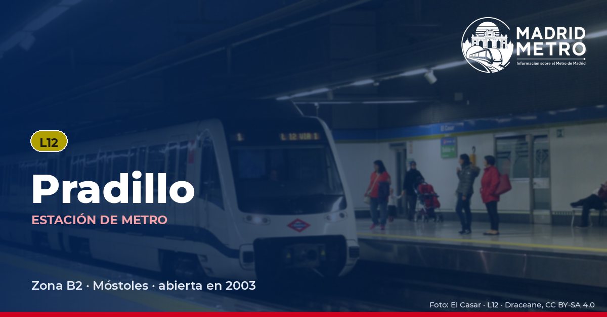Estación de metro Pradillo