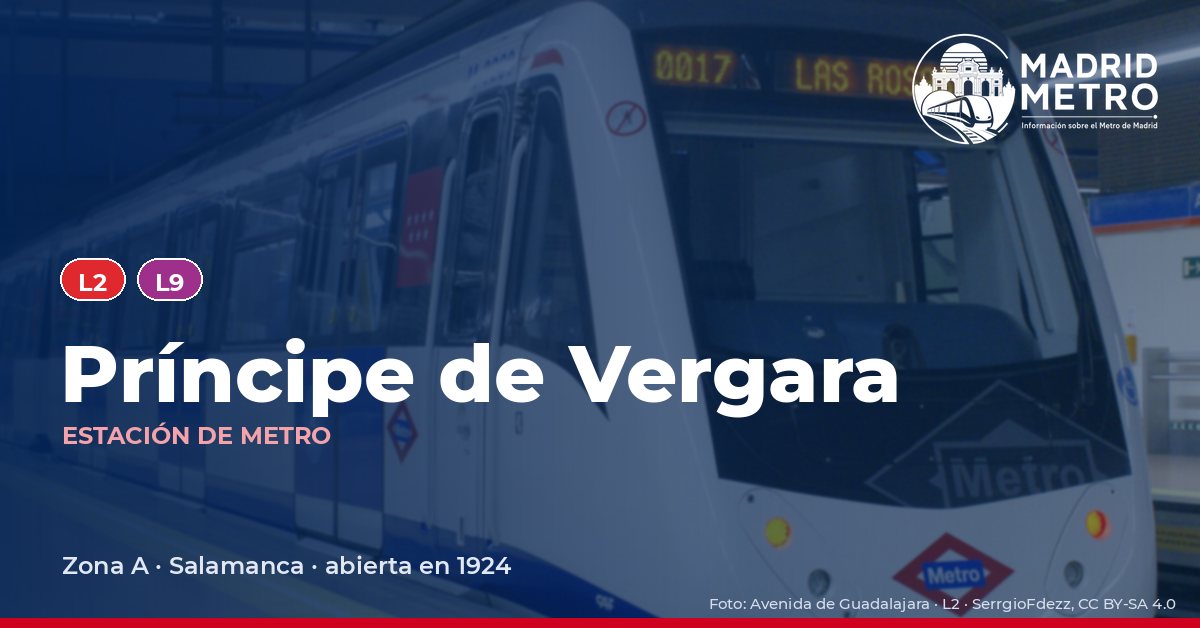 Estación de metro Príncipe de Vergara