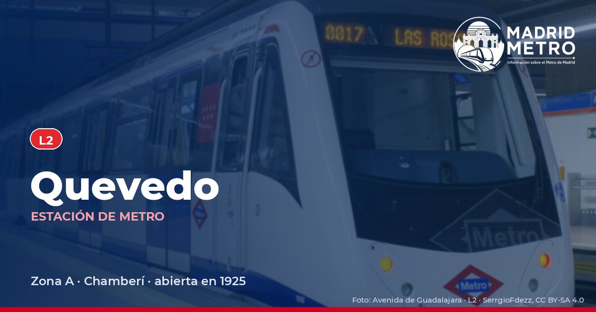 Estación de metro Quevedo
