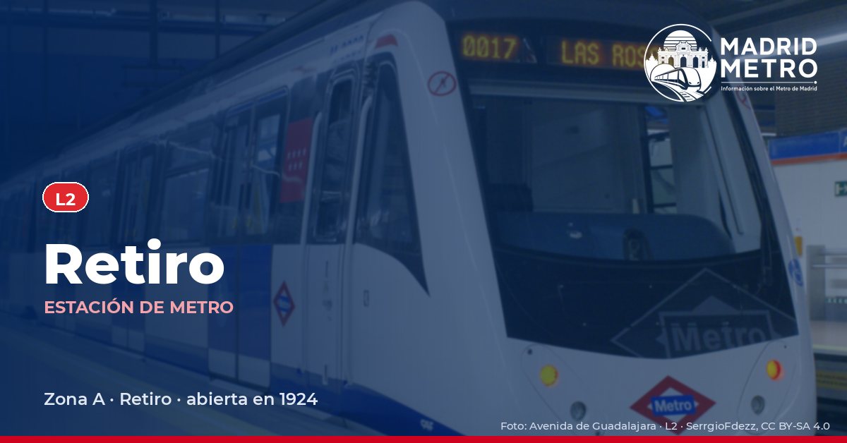 Estación de metro Retiro
