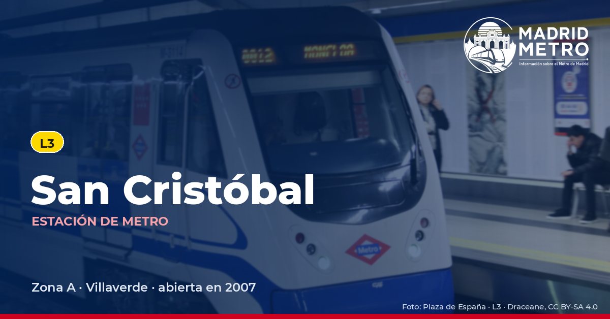 Estación de metro San Cristóbal