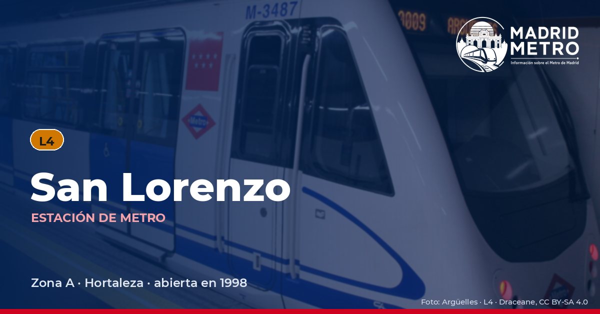 Estación de metro San Lorenzo