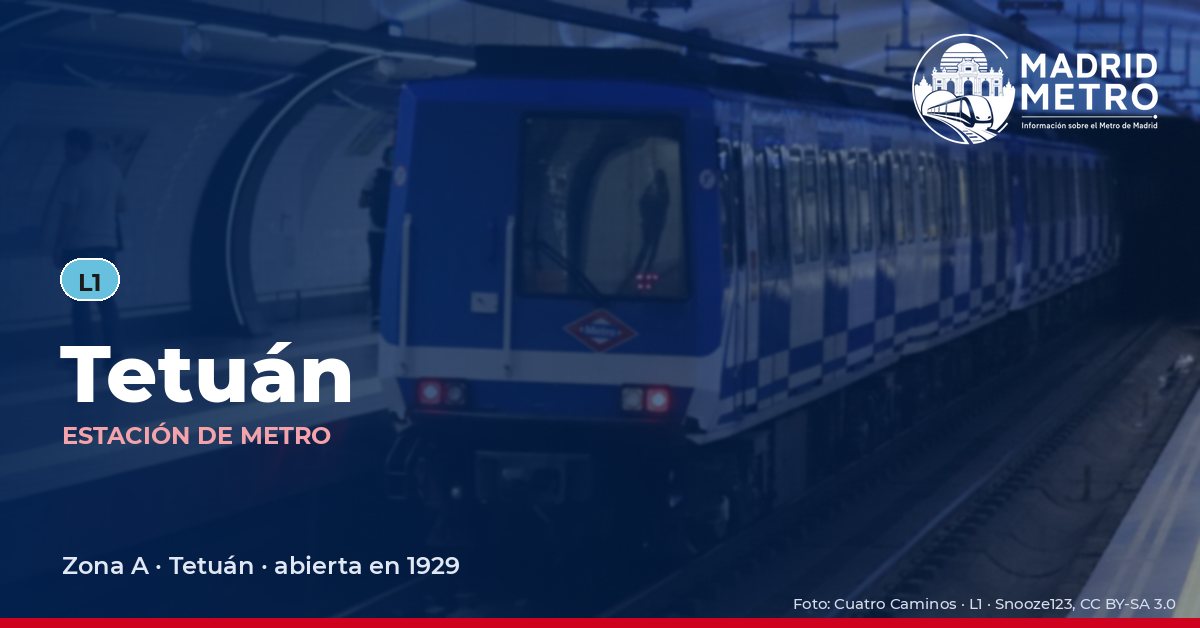 Estación de metro Tetuán