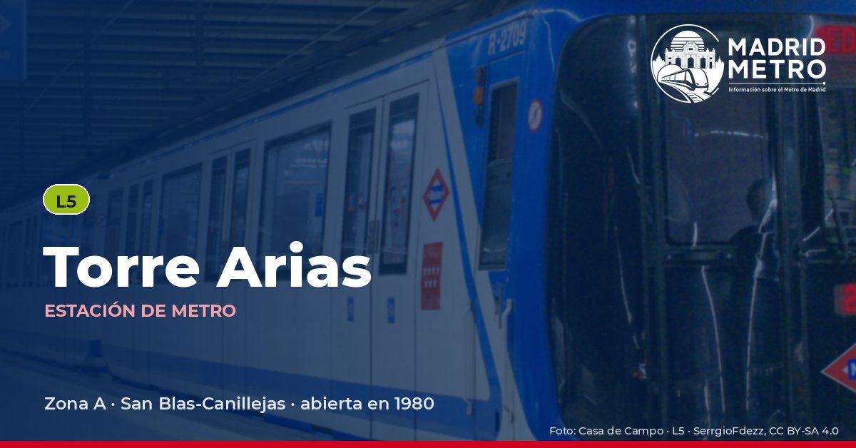Estación de metro Torre Arias