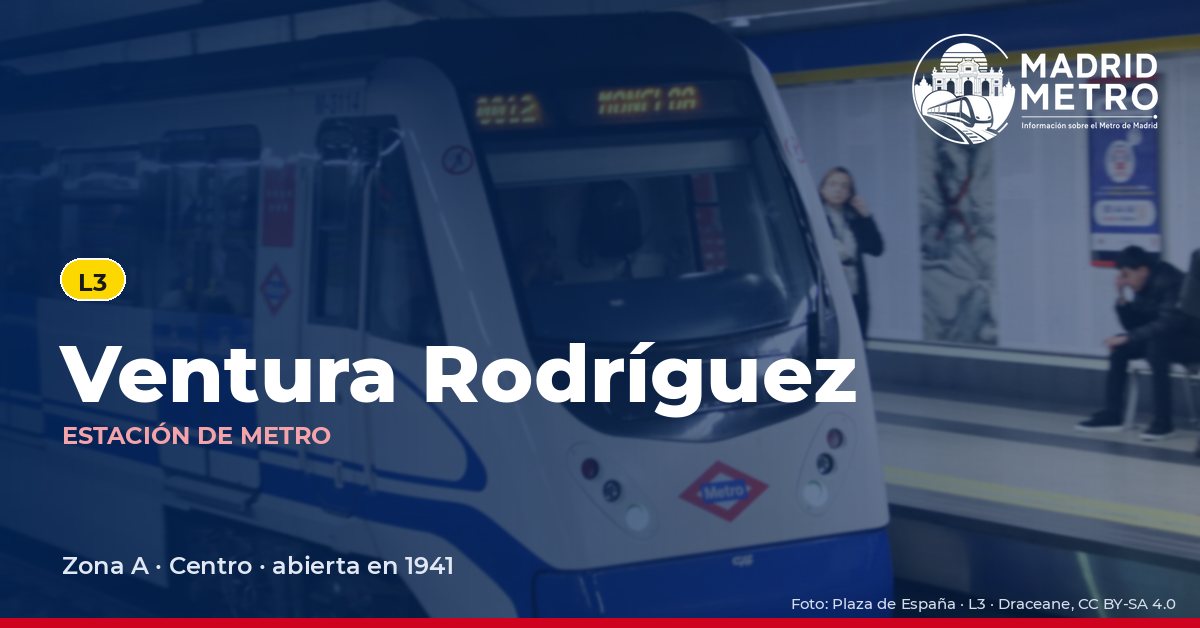 Estación de metro Ventura Rodríguez