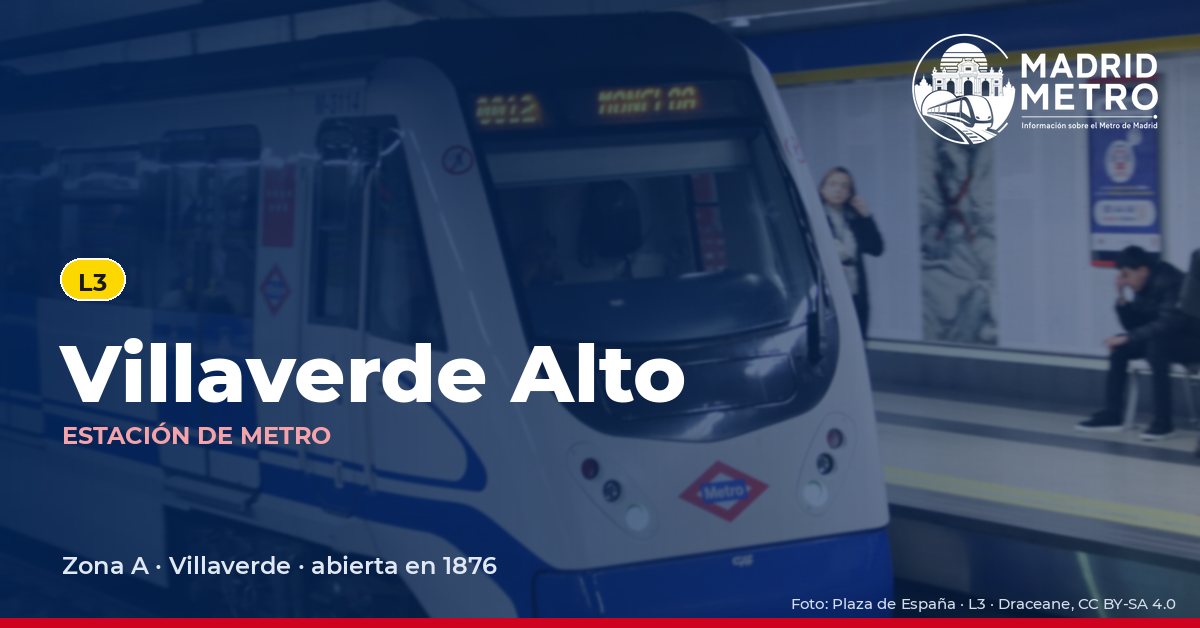 Estación de metro Villaverde Alto